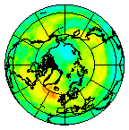 Ozone Field of 06 August 2014
