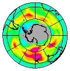 Ozone Field of 07 August 2014
