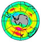 Ozone Field of 08 August 2014