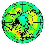 Ozone Field of 09 August 2014