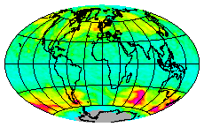 Ozone Field of 12 August 2014