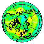 Ozone Field of 12 August 2014