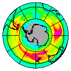 Ozone Field of 12 August 2014