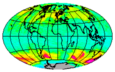 Ozone Field of 13 August 2014
