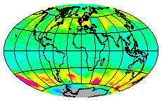 Ozone Field of 15 August 2014