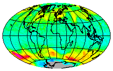 Ozone Field of 16 August 2014