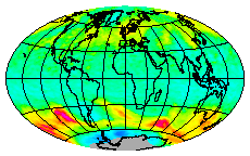 Ozone Field of 18 August 2014