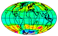 Ozone Field of 23 August 2014