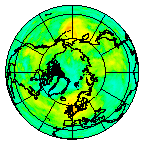 Ozone Field of 23 August 2014
