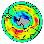 Ozone Field of 23 August 2014
