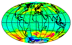 Ozone Field of 25 August 2014