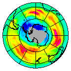 Ozone Field of 25 August 2014