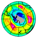 Ozone Field of 27 August 2014