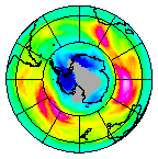 Ozone Field of 28 August 2014