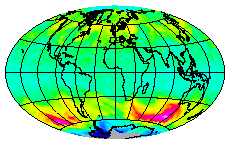 Ozone Field of 29 August 2014