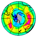 Ozone Field of 30 August 2014