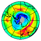 Ozone Field of 03 September 2014