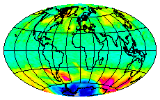 Ozone Field of 11 September 2014