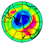 Ozone Field of 11 September 2014