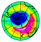 Ozone Field of 17 September 2014