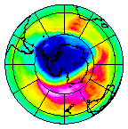 Ozone Field of 18 September 2014