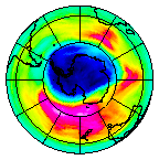 Ozone Field of 19 September 2014