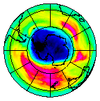 Ozone Field of 20 September 2014