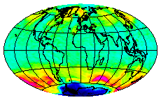 Ozone Field of 21 September 2014