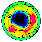 Ozone Field of 01 October 2014