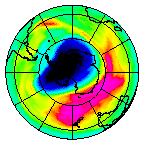 Ozone Field of 04 October 2014