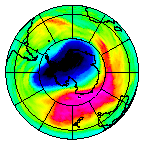 Ozone Field of 05 October 2014