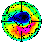Ozone Field of 07 October 2014