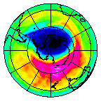 Ozone Field of 08 October 2014
