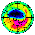 Ozone Field of 10 October 2014