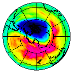 Ozone Field of 11 October 2014