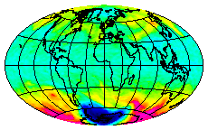 Ozone Field of 12 October 2014