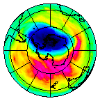 Ozone Field of 12 October 2014