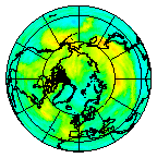 Ozone Field of 13 October 2014