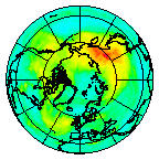 Ozone Field of 16 October 2014