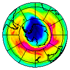Ozone Field of 17 October 2014