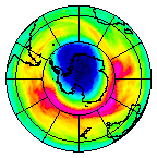 Ozone Field of 18 October 2014