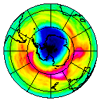 Ozone Field of 19 October 2014