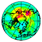 Ozone Field of 21 October 2014