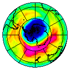 Ozone Field of 22 October 2014