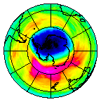 Ozone Field of 23 October 2014