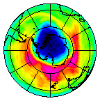 Ozone Field of 26 October 2014
