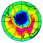 Ozone Field of 27 October 2014