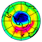 Ozone Field of 29 October 2014