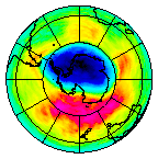 Ozone Field of 30 October 2014
