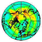 Ozone Field of 31 October 2014